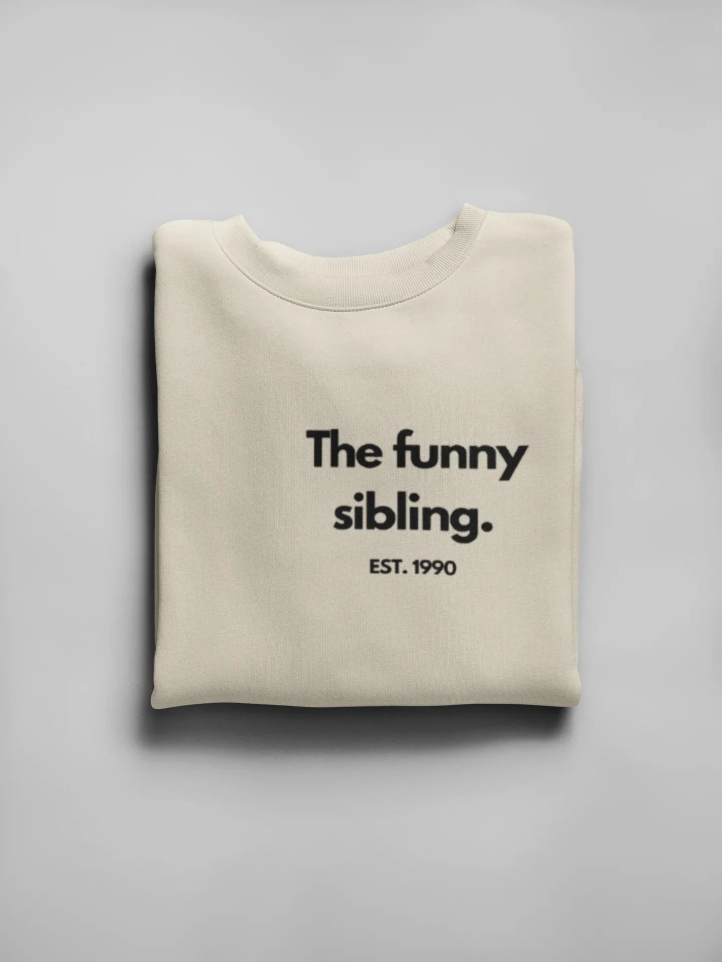 Personalised Sibling Sweatshirt | Custom Funny Sibling Gift | EST Year Jumper UK - Alley Crafters