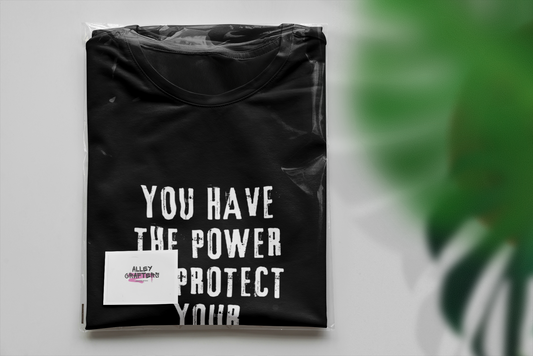 Empowerment T-Shirt - You Have The Power To Protect Your Peace - Unisex Softstyle