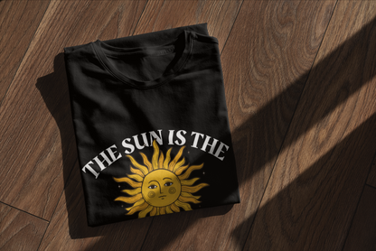 Sun Painting Unisex Tee, Source of Life T-Shirt, Brilliant Print Quality, Peaceful Shirt
