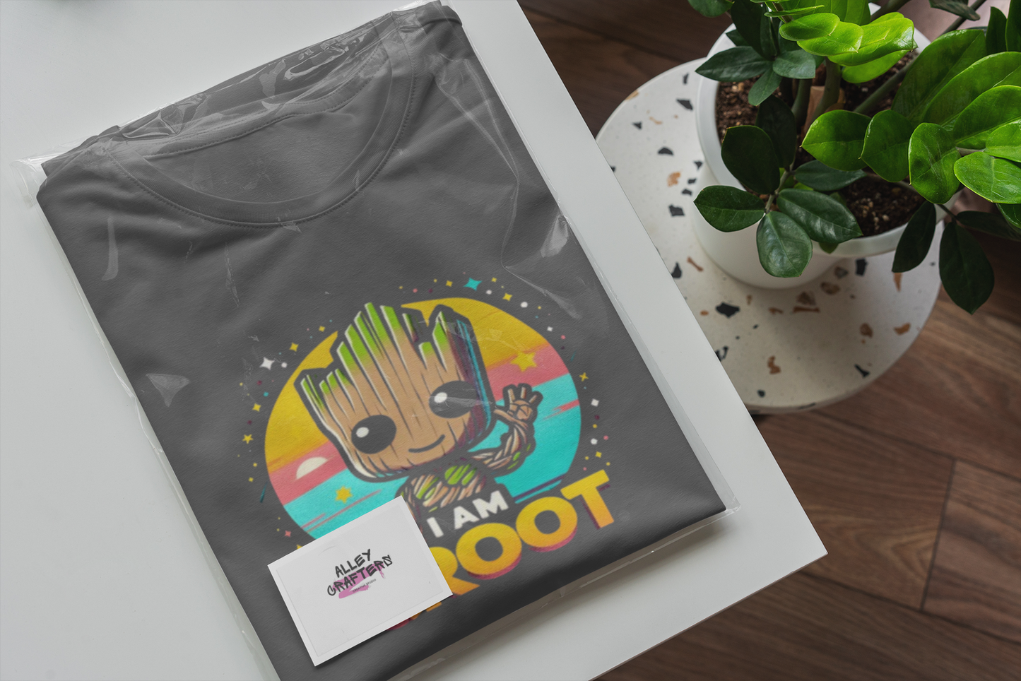 Groot Unisex T-Shirt - I am Groot Design