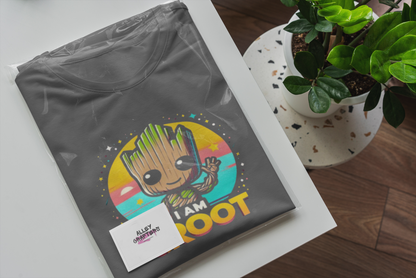 Groot Unisex T-Shirt - I am Groot Design