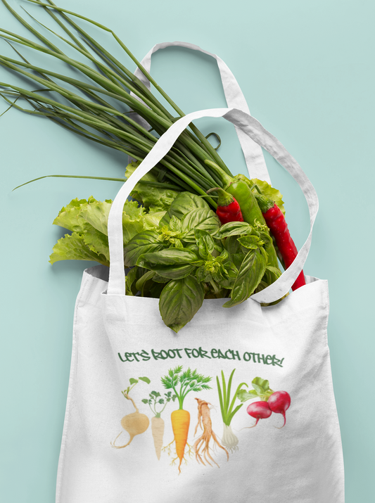 Let’s Root for Each Other -Tote Bag
