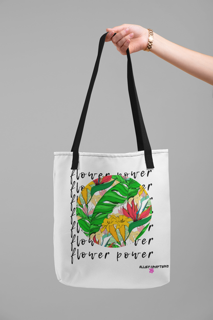 Flower Power Tote Bag