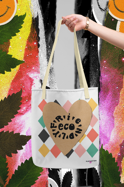 Eco Friendly Heart Print