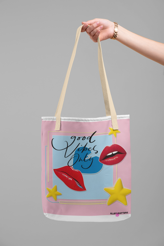 Good Vibes Only Tote Bag