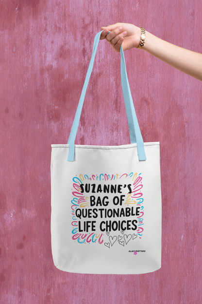 (Name) Bag of Questionable Life Choices' - Tote
