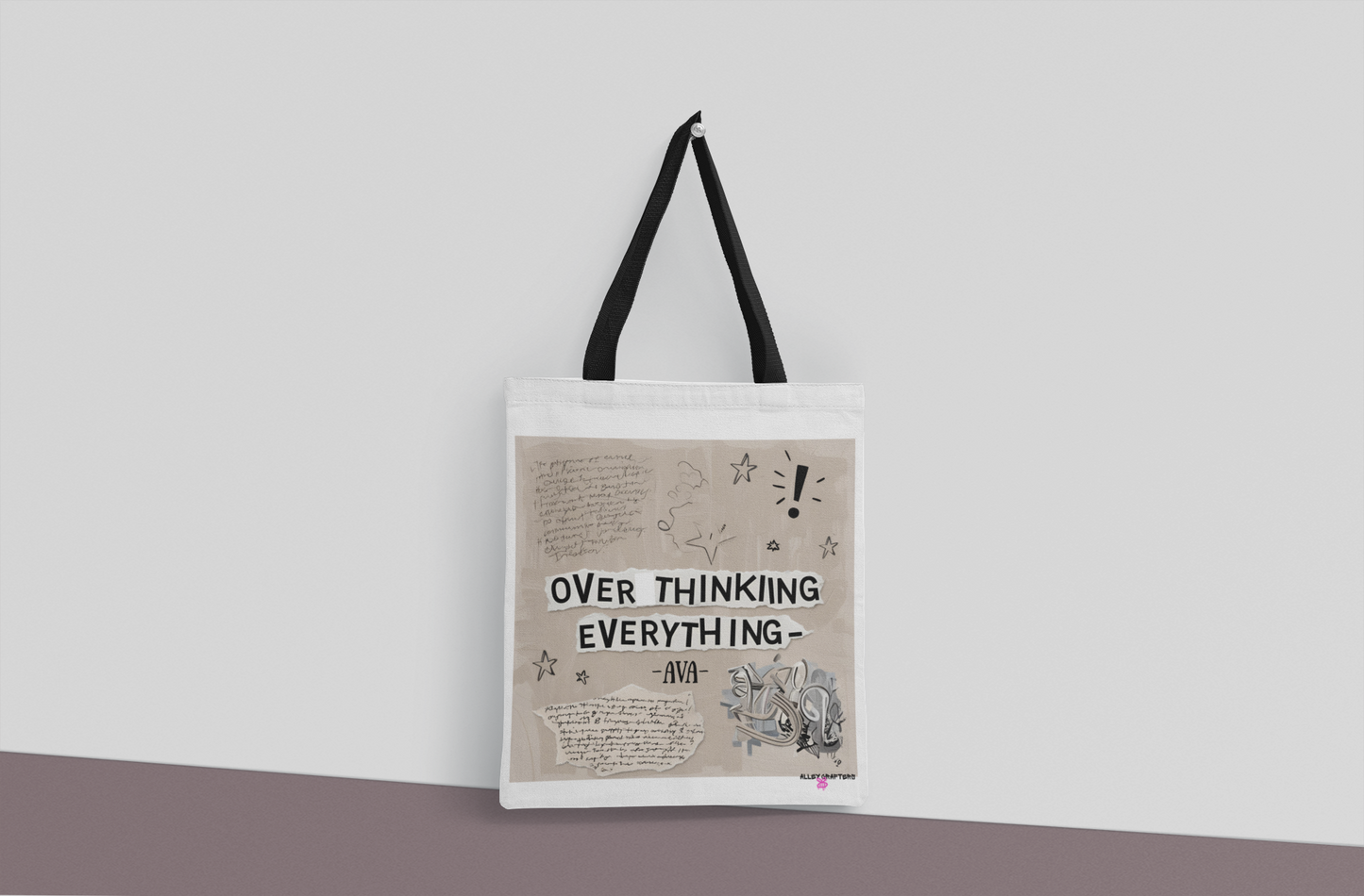 Overthinking Everything Tote Bag