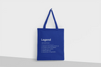 Definition Tote Bag — Personalised Gift Canvas Cotton Tote - Alley Crafters