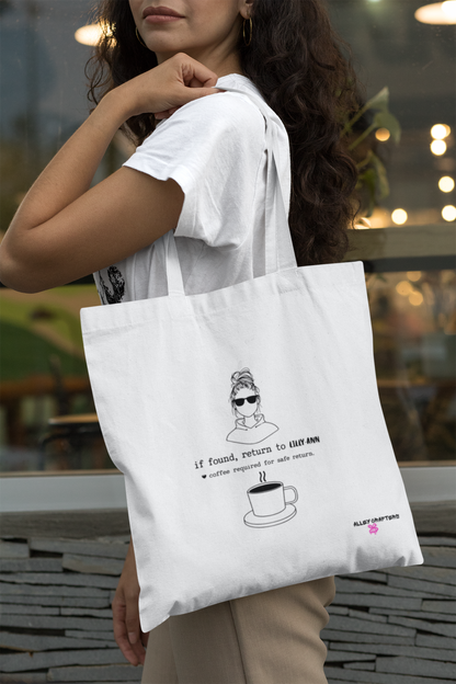 Personalised "If Found" Tote Bag