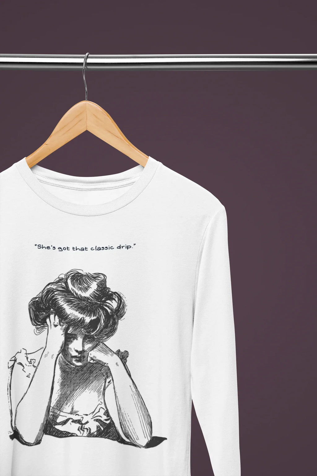 Sarcastic Woman Long Sleeve Tee - Alley Crafters