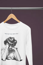 Sarcastic Woman Long Sleeve Tee - Alley Crafters