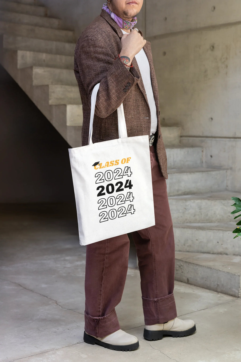 Class of (Year) – Graduation Tote with Style 🎓 - Alley Crafters