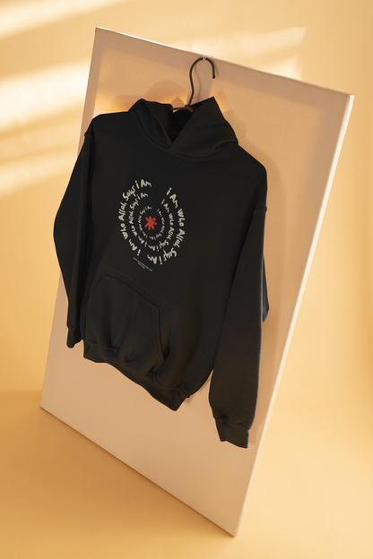 Islamic Hooded Sweatshirt - I am who Allah says i am