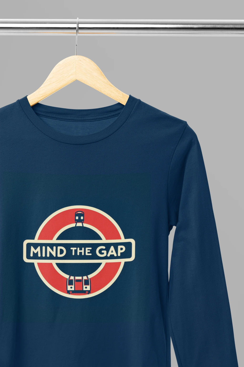 Mind the Gap Long Sleeve Tee - Alley Crafters