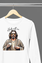 Long Sleeve Tee - Abide with Me Inspirational T-Shirt - Alley Crafters