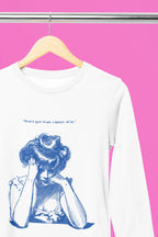 Sarcastic Woman Long Sleeve Tee - Alley Crafters
