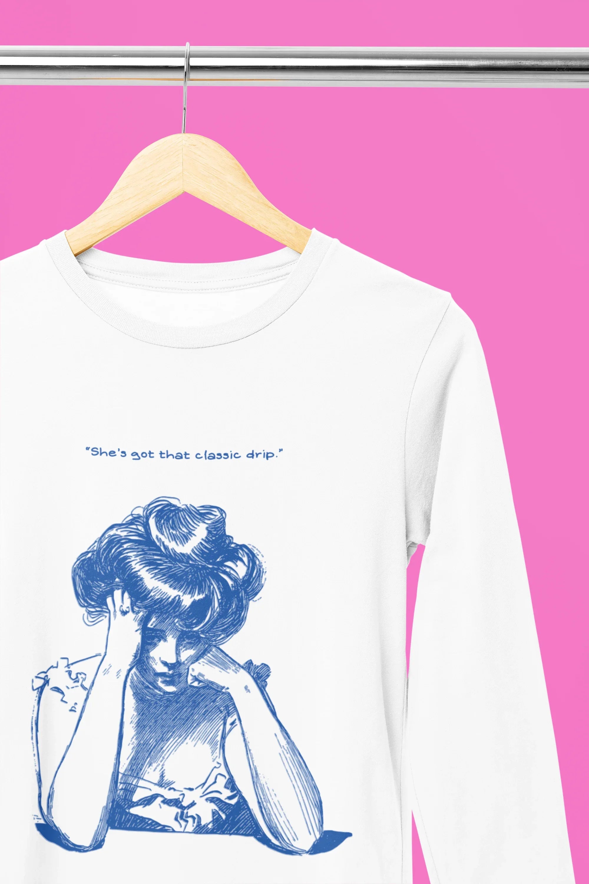 Sarcastic Woman Long Sleeve Tee - Alley Crafters