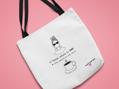 Personalised "If Found" Tote Bag