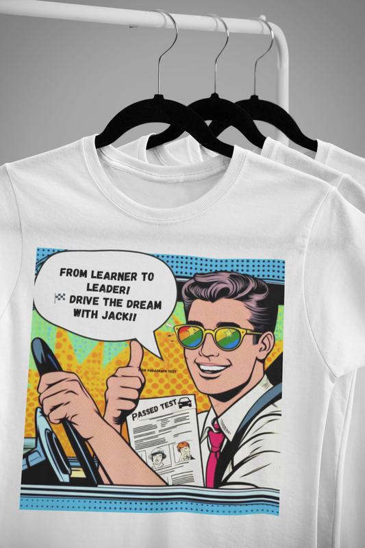Personalised Passing Driving Test T-Shirt
