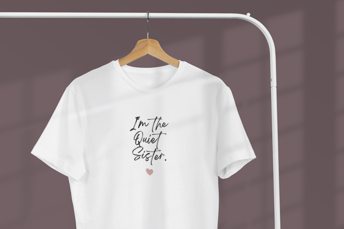 Personalised Sister T-Shirt — I'm the ___ Sister Custom Tee