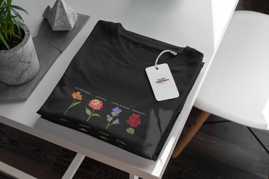 Floral Thick T-Shirt