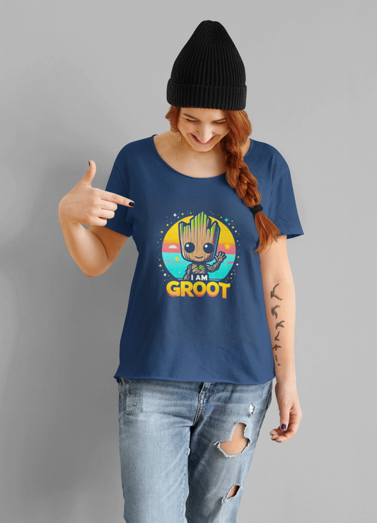 Groot Unisex T-Shirt - I am Groot Design