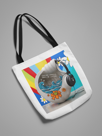 Tote Bag Nature Speaks