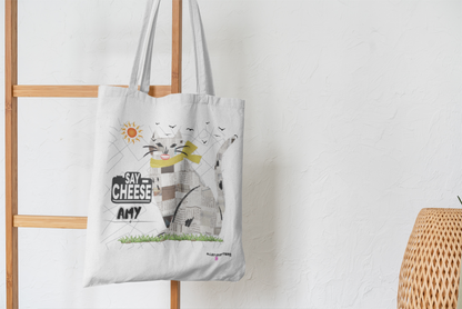 Say Cheese (Name) Tote Bag