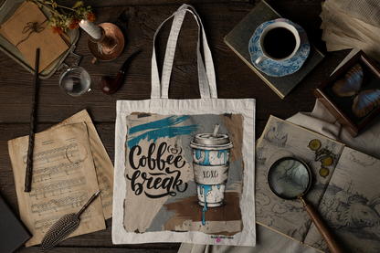 Coffee Break Tote Bag