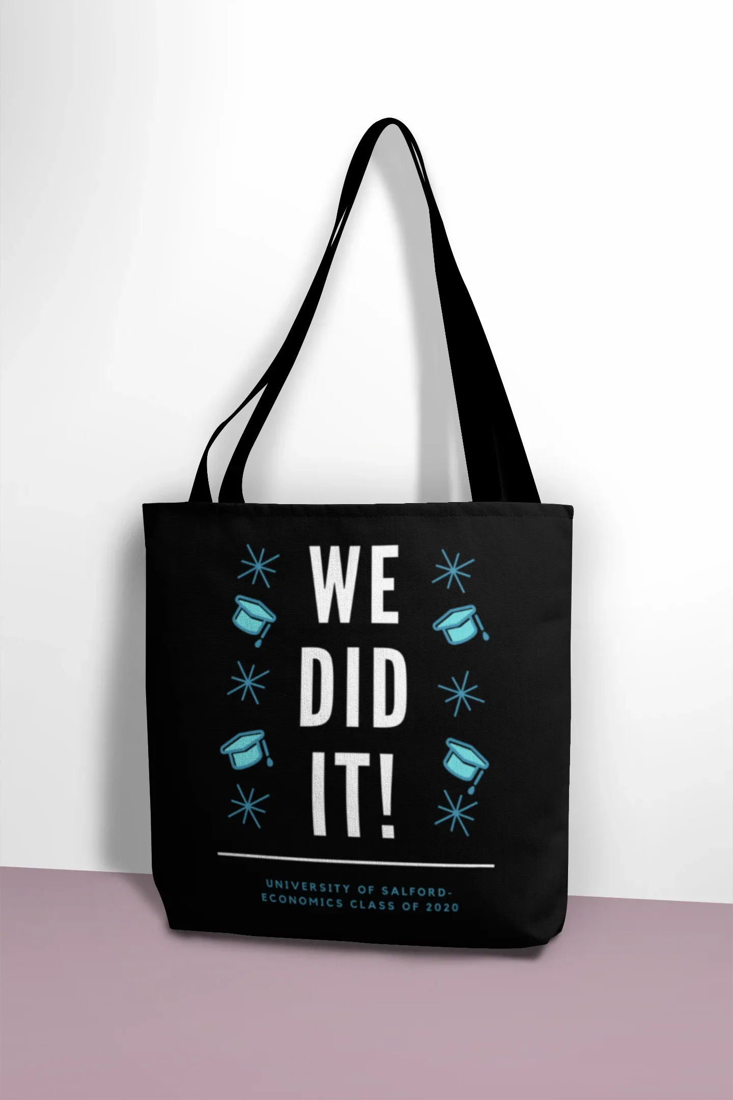 We Did It! Graduation Canvas Tote Bag - Alley Crafters
