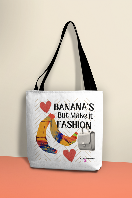 Banana Collage Tote Bag