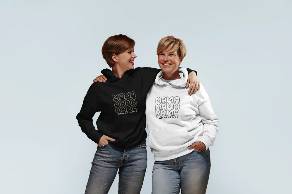Mama Coffee Unisex Hoodie - Cozy Sweatshirt for Mums - Alley Crafters