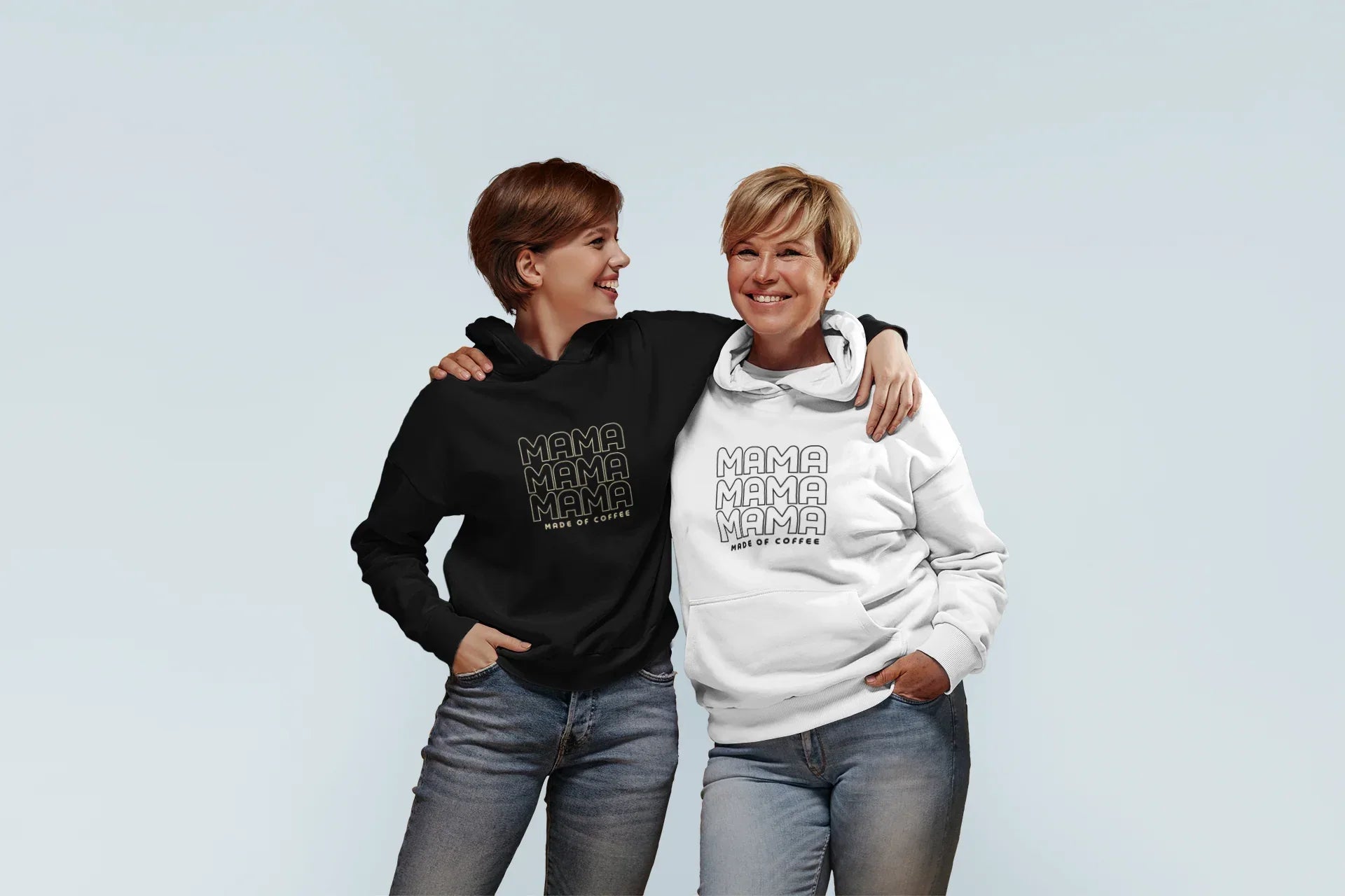 Mama Coffee Unisex Hoodie - Cozy Sweatshirt for Mums - Alley Crafters