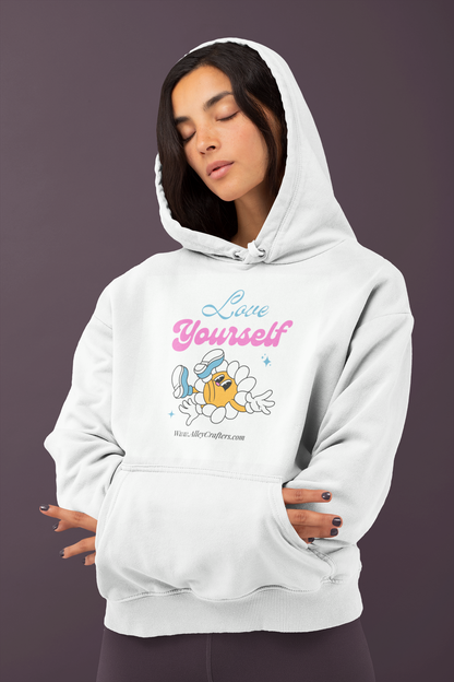 Hooded Sweatshirt - love yourself