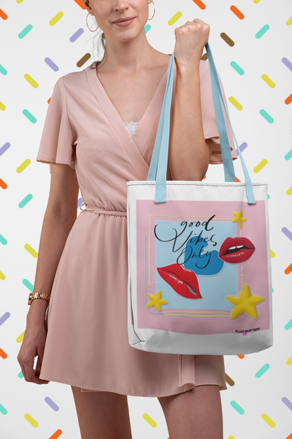 Good Vibes Only Tote Bag