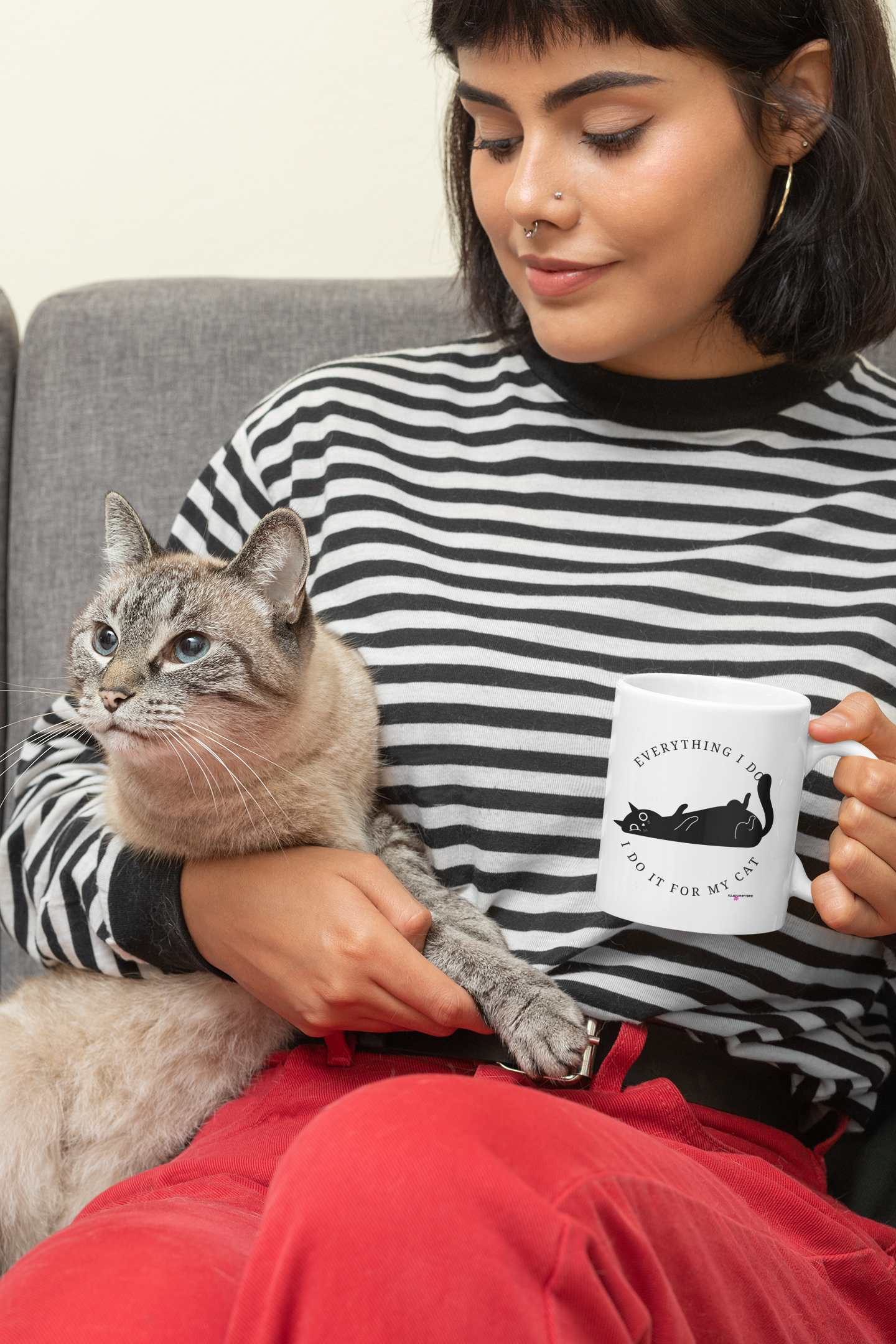 Everything I Do, I Do It for My Cat Mug
