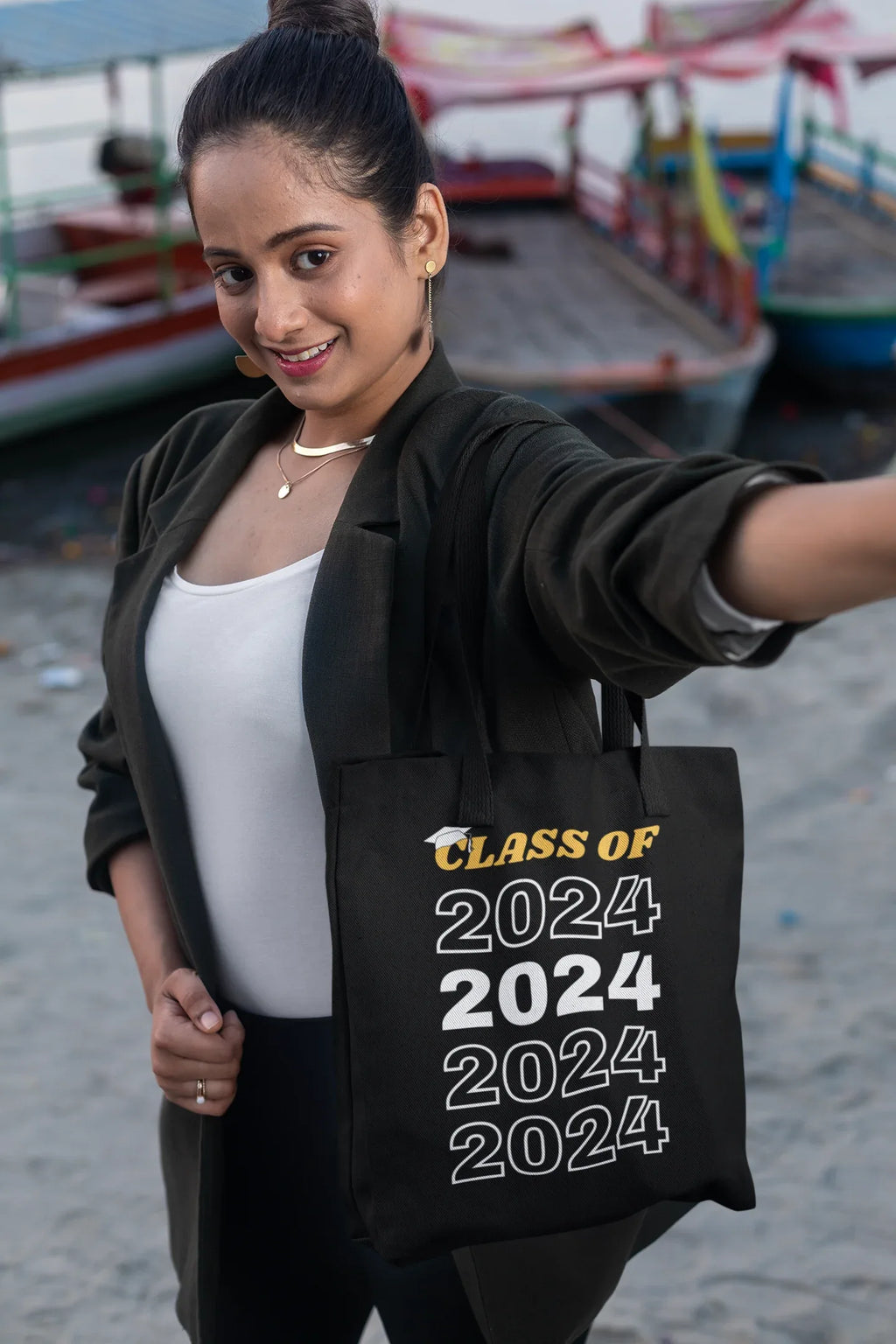 Class of (Year) – Graduation Tote with Style 🎓 - Alley Crafters