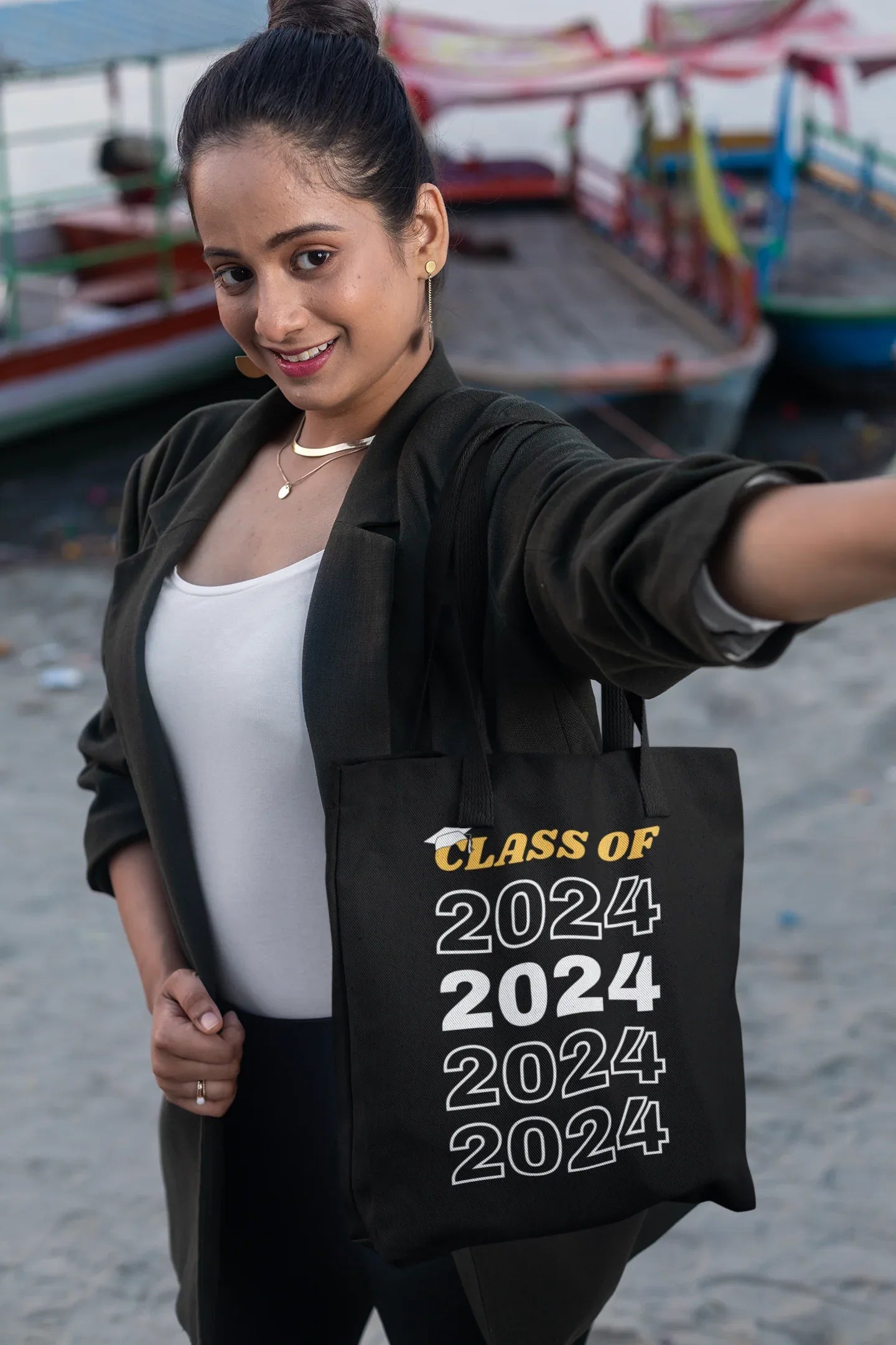 Class of (Year) – Graduation Tote with Style 🎓 - Alley Crafters