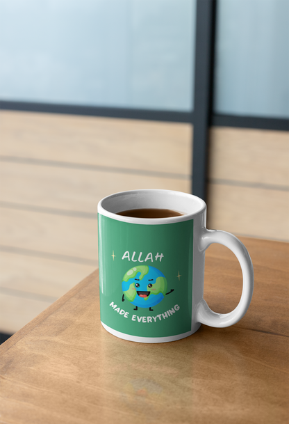 Mug - Allah made everything Islamic Coffee Cup 11oz
