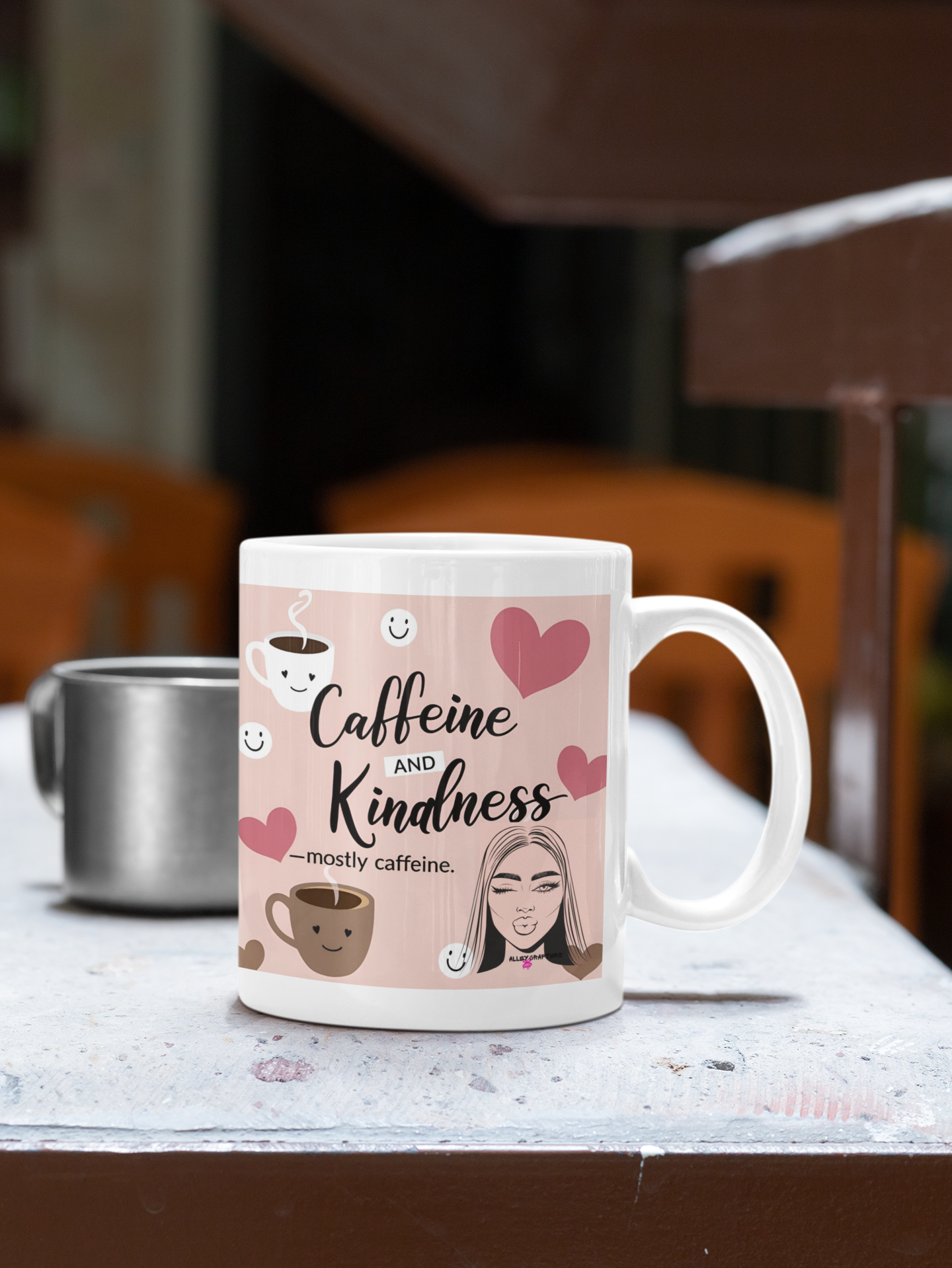 Caffeine & Kindness Mug