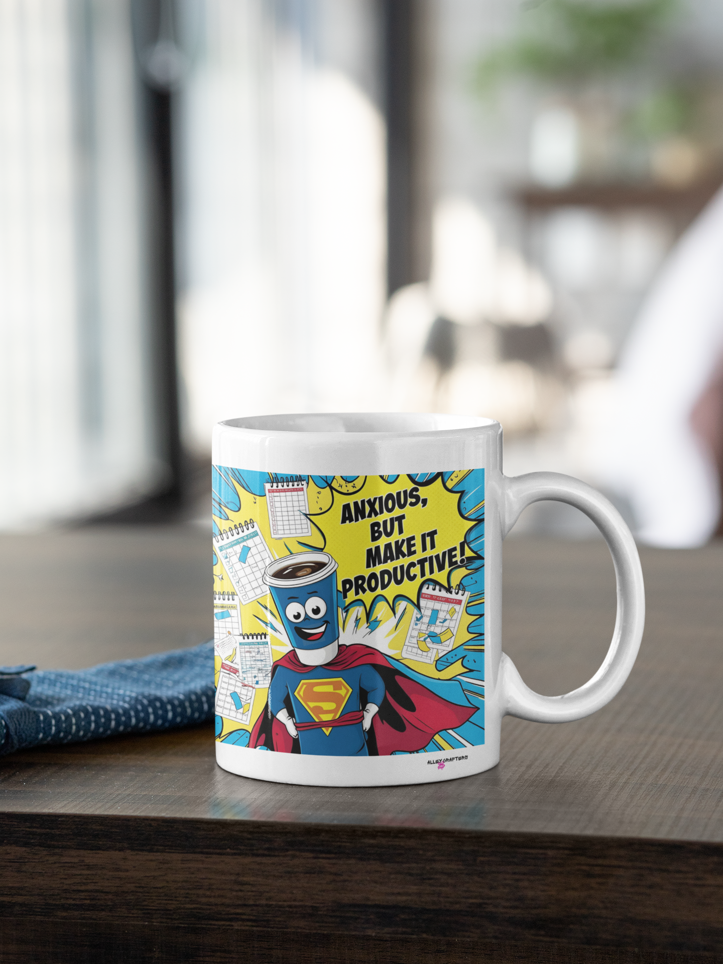 Productive Superhero Mug