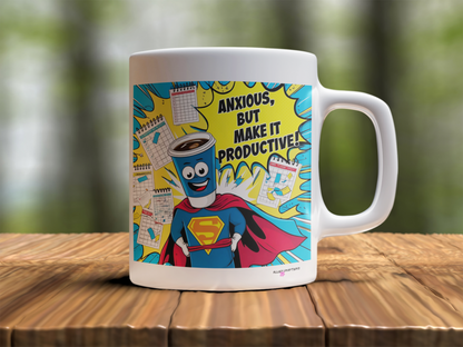 Productive Superhero Mug