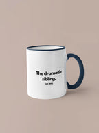 The Crazy Sibling EST 1990 Personalised Mug - Alley Crafters