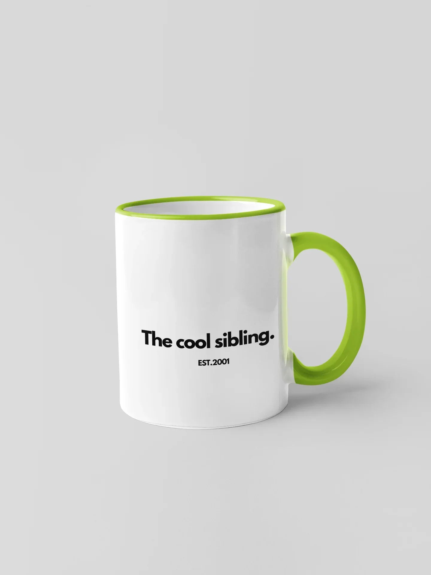 The Crazy Sibling EST 1990 Personalised Mug - Alley Crafters