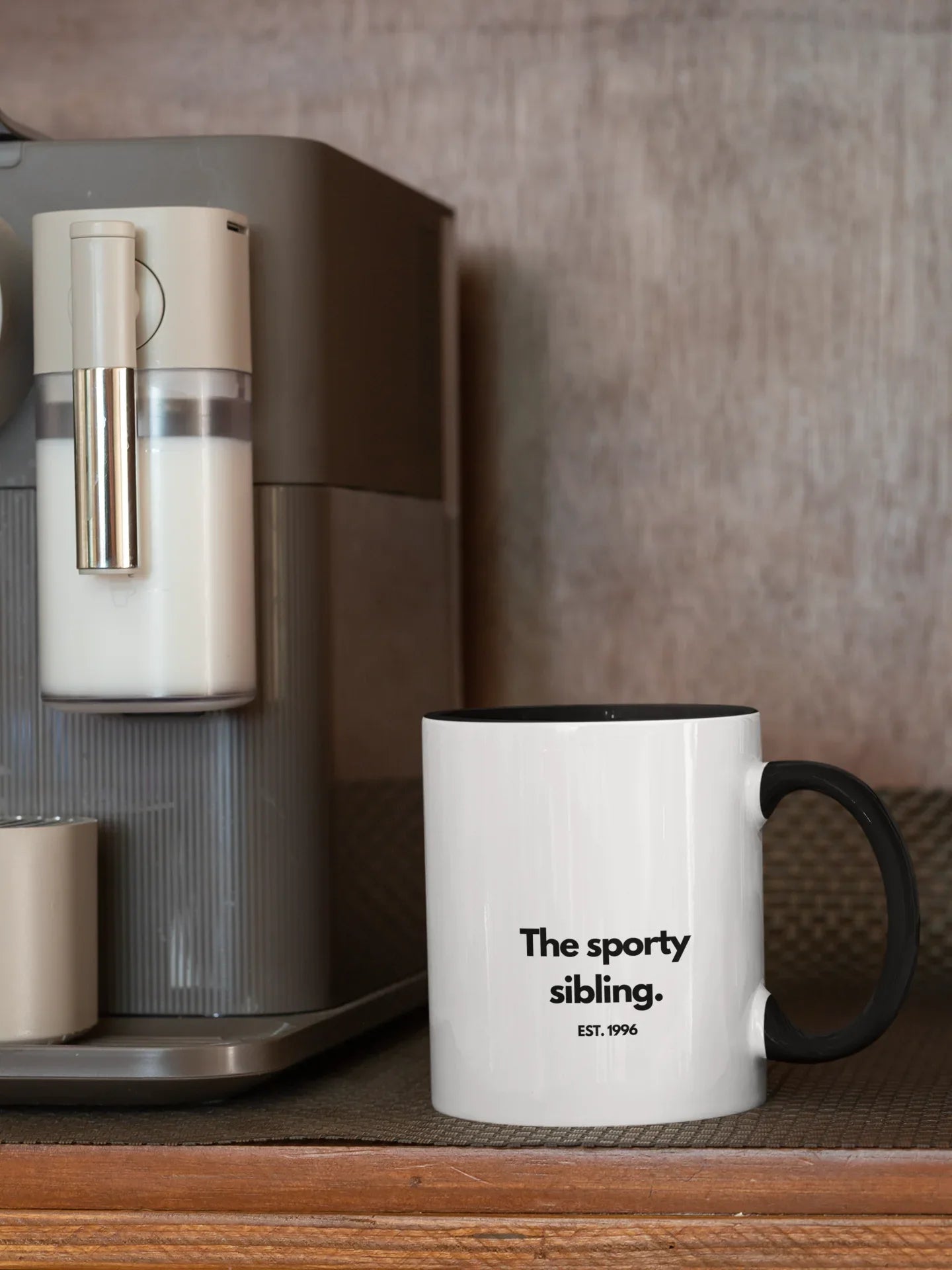 The Crazy Sibling EST 1990 Personalised Mug - Alley Crafters