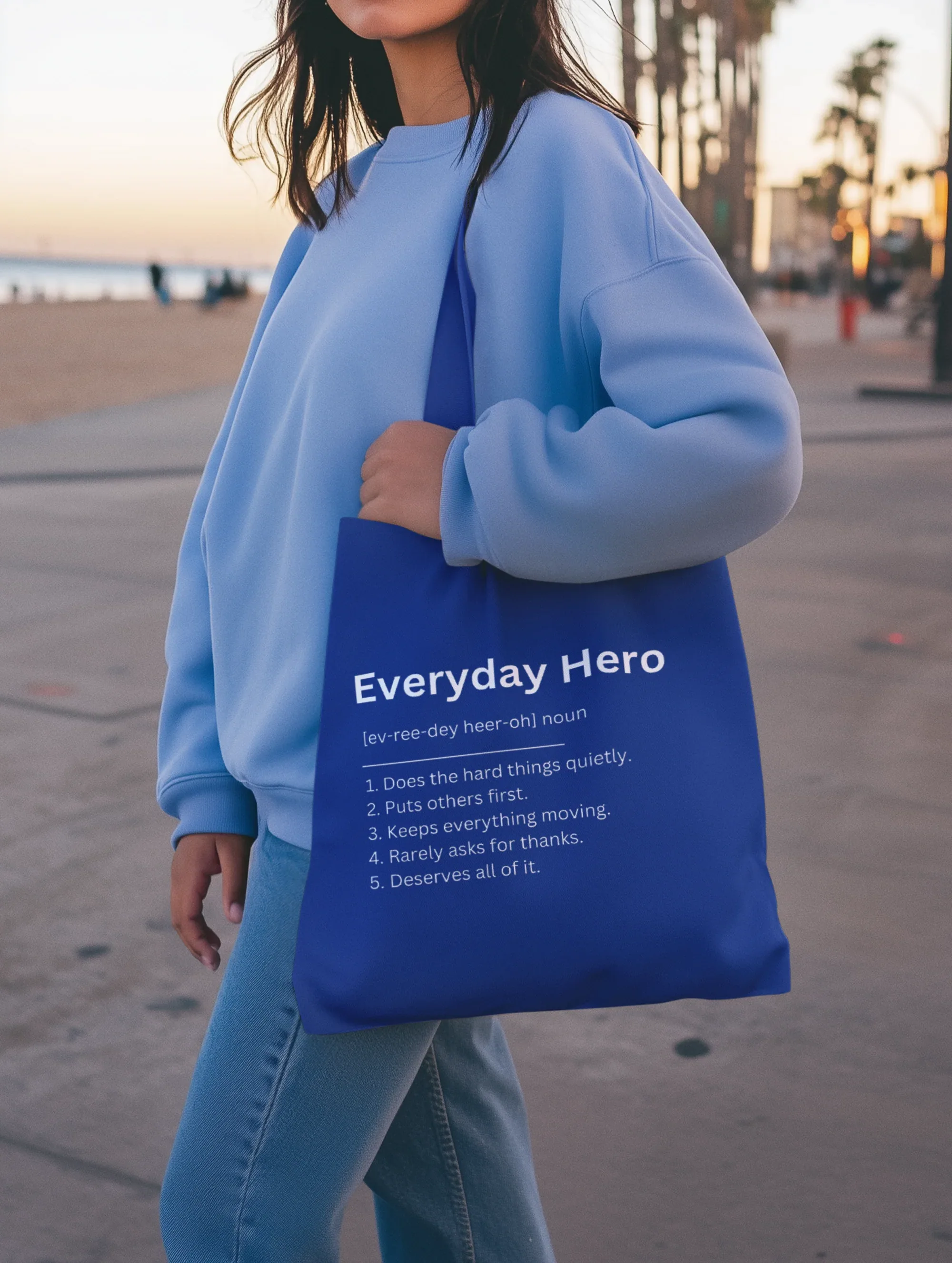 Definition Tote Bag — Personalised Gift Canvas Cotton Tote - Alley Crafters