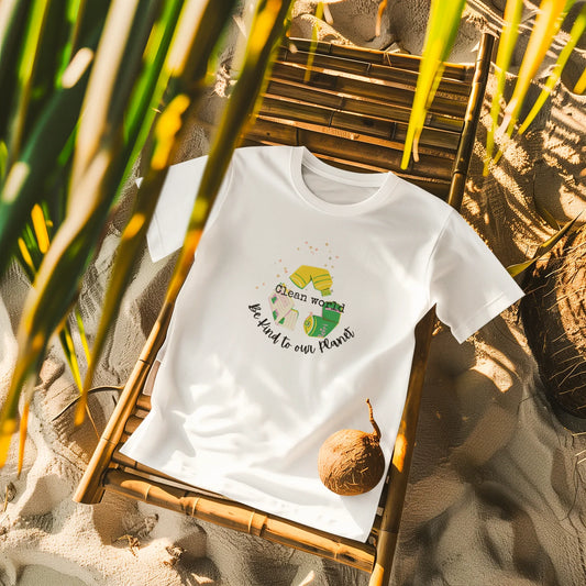 Be Kind to Our Planet T-Shirt | Eco-Friendly Tee - Alley Crafters