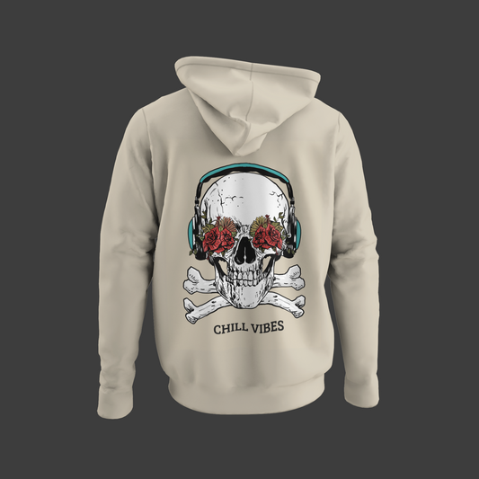 Skull Roses Hoodie Unisexx