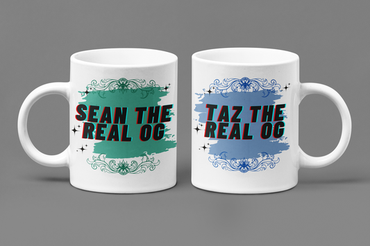Coffee Mug, Custom name Mug, Streetwise Real OG