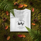 Mossy forest floor flat lay